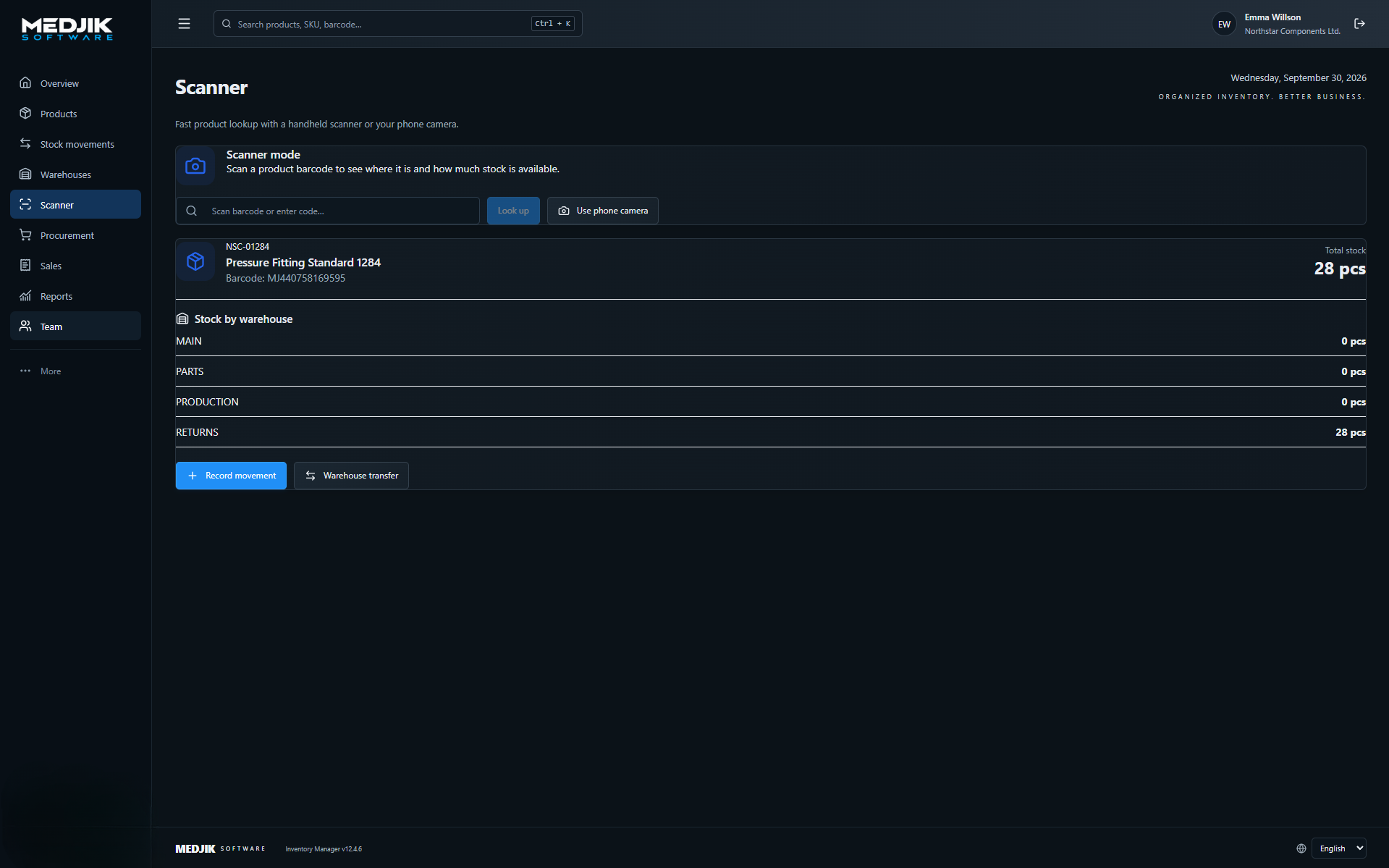 Inventory scanner